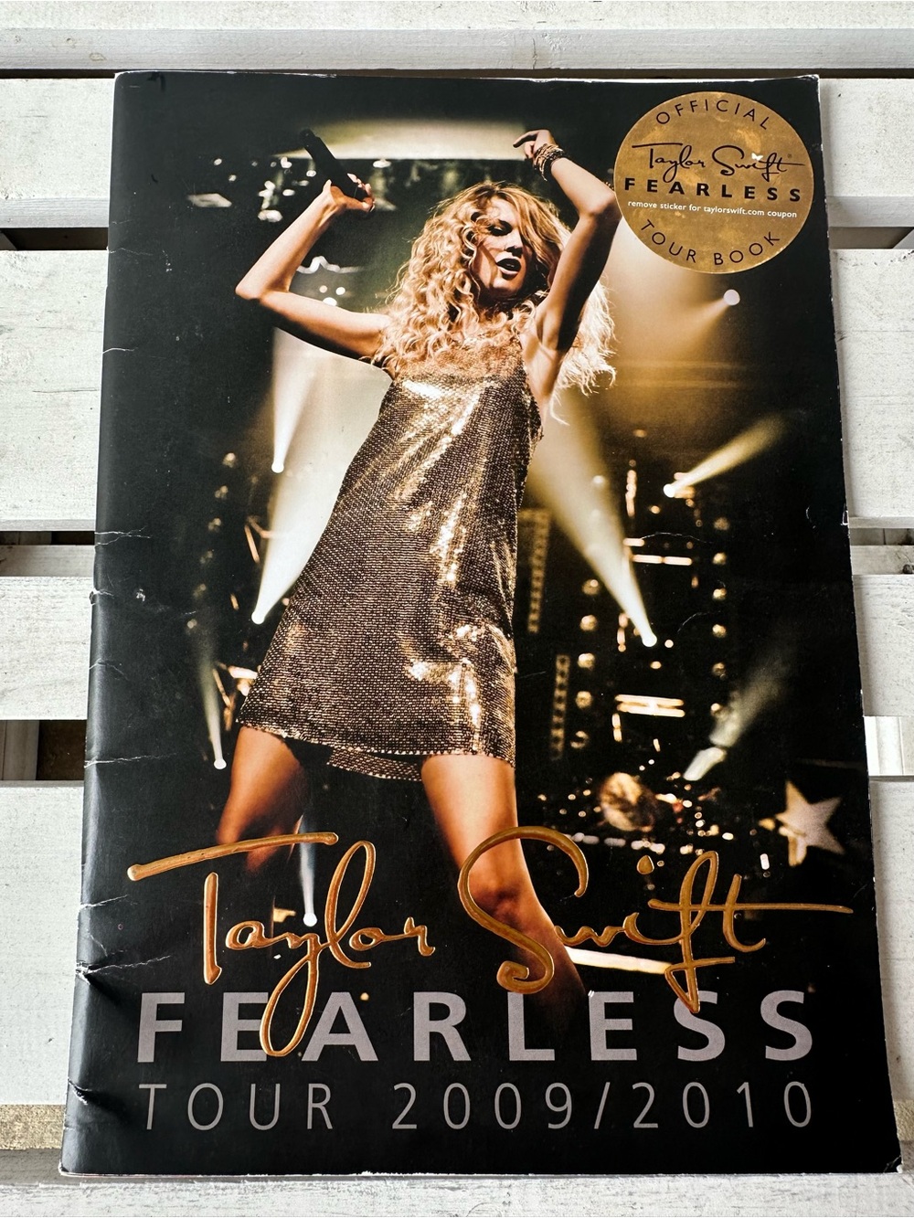 Taylor Swift concert program 2009/2010